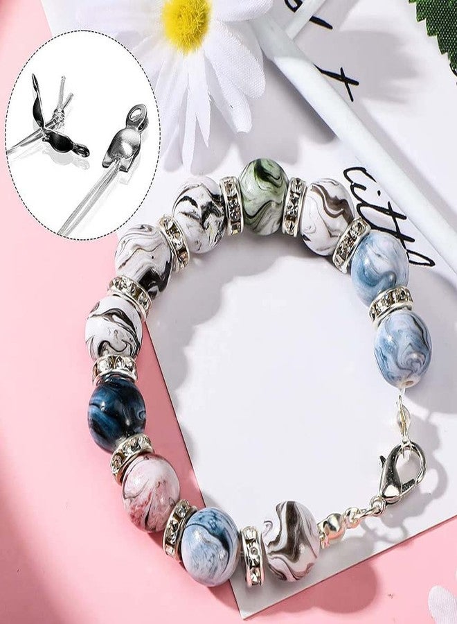 دي آي واي كرافتس مجموعة أدوات يدوية الصنع، 25 قطعة، فضي لامع، 25 قطعة، خرز نحاسي للتثبيت، أغطية عقد، واقيات أسلاك، أطراف خرز، أغطية عقد للمجوهرات والأساور والقلائد (U (25 قطعة، فضي لامع) - Image 5